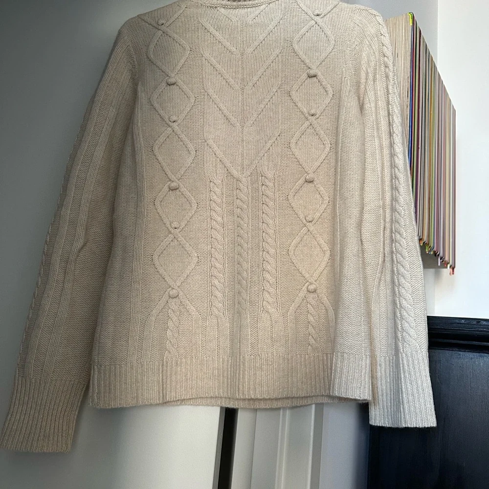 Saks Fifth Avenue Cashmere Turtleneck Sweater - Picture 2 of 3